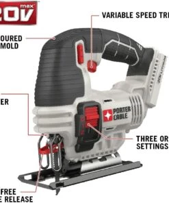 Best deal ❤️ PORTER-CABLE 20V MAX Jig Saw, Tool Only (PCC650B) 🥰