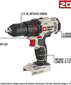 Promo ⭐ Porter-Cable 20V MAX Cordless Drill Combo Kit with Reciprocating Saw, 2-Tool (PCCK603L2) 👍 -Porter-Cable sale 71oSCL8LhjS. AC SL1500