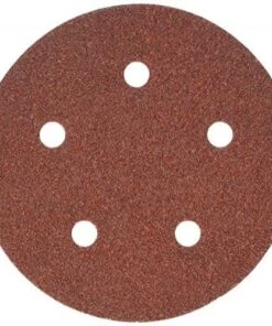Best Pirce ✔️ PORTER-CABLE 735500625 5-Inch 5-Hole Hook and Loop 60 Grit Sanding Discs (25-Pack) 🎁