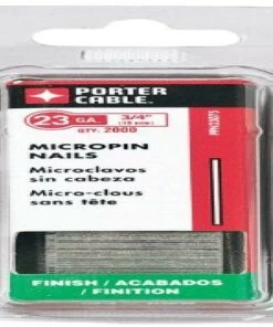 Top 10 🔥 PORTER-CABLE PPN23075 3/4-Inch, 23 Gauge Pin Nails (2000-Pack) 👍