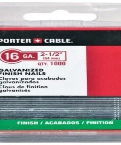 Budget 👏 PORTER-CABLE PFN16250-1 2-1/2-Inch, 16 Gauge Finish Nails (1000-Pack) 👏