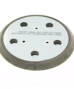 Outlet ⌛ Porter-Cable Porter Cable 333/334 Sander Velcro 5" Backing Pad (5 Holes) # 876691 ✨