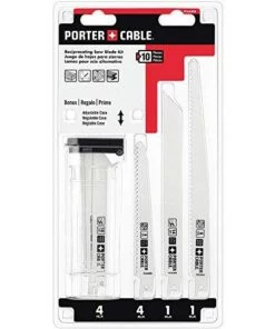 Hot Sale 🎁 Porter-Cable PCA4898 10-Piece Reciprocating Saw Blade Set 🛒