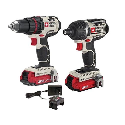 Best Sale ๐งจ PORTER-CABLE 20V MAX Cordless Drill Combo Kit, 2-Tool (PCCK602L2) ๐ 1 Best Sale ๐งจ PORTER-CABLE 20V MAX Cordless Drill Combo Kit, 2-Tool (PCCK602L2) ๐