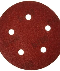 Brand new ✔️ porter-cable 735501025 5-inch hook & loop sandpaper, 100 grit with 5 holes (25-pack) ⌛