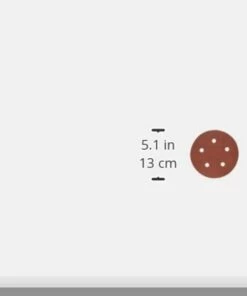 Promo ❤️ porter-cable 735501005 5-inch 100 grit five-hole hook & loop sanding discs (5-pack) ❤️ -Porter-Cable sale RNAB00004WMUV L3