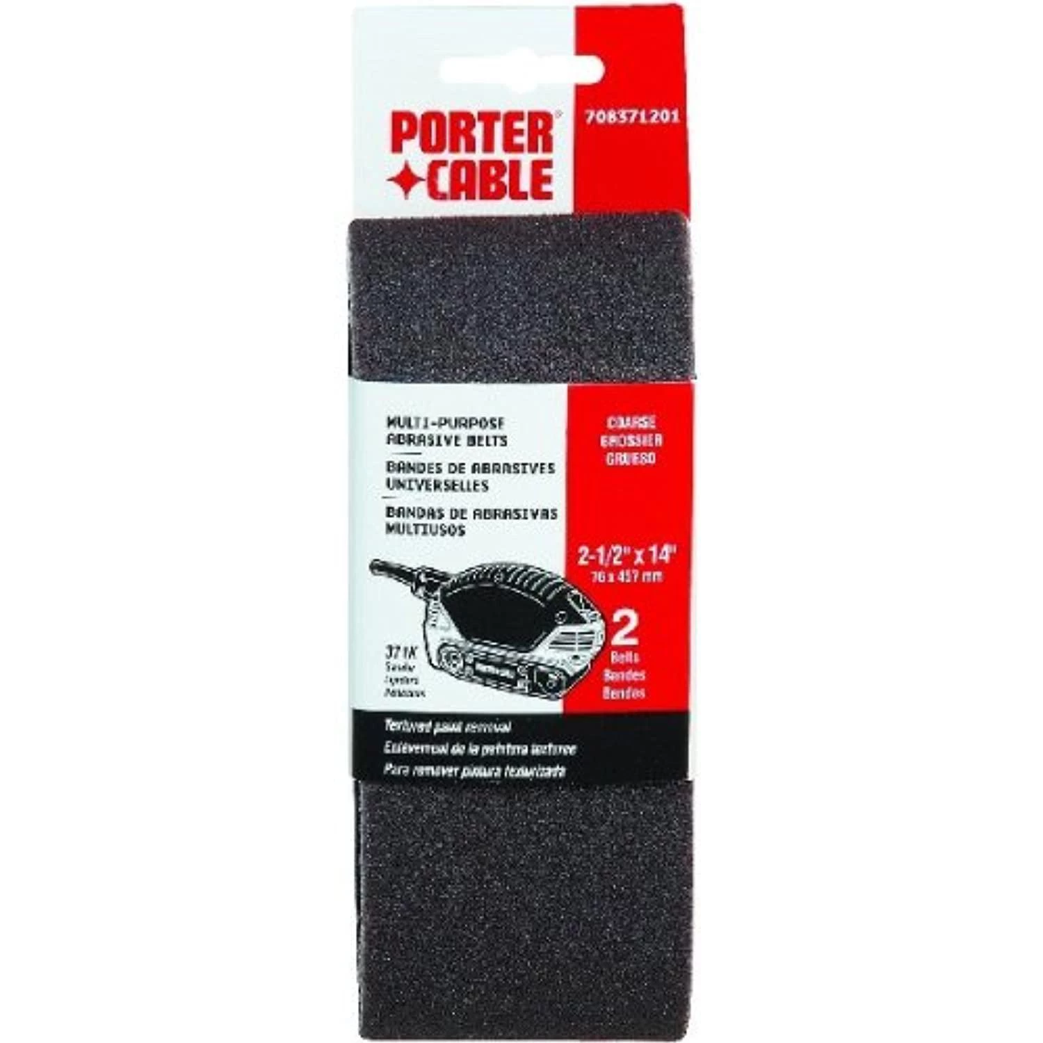 Outlet ๐ Porter-Cable black decker/ porter cable 712401002 2-1/2'' x 14'' sanding belts ๐ 2 Outlet ๐ Porter-Cable black decker/ porter cable 712401002 2-1/2'' x 14'' sanding belts ๐ - Image 2
