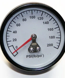 Discount ✔️ Porter-Cable DeWalt/Porter Cable Air Compressor 200PSI Gauge .125 NPT # Z-D27212 😉