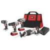 Flash Sale 😍 Porter-Cable PCCK615L4 20V Cordless 4-Tool Combo Kit with Reciprocating Saw 😍