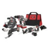 Outlet 👏 Porter-Cable PCCK617L6 20V Cordless 6-Tool Combo Kit with 10pc. Sanding Paper 💯