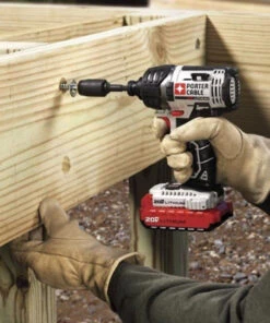 New ⭐ Porter-Cable PCCK640LB 20V MAX Cordless Lithium-Ion 1/4" Hex Impact Driver 👏 -Porter-Cable sale prod 19228345612